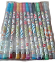 STYLO GEL GLITTER POCH/12