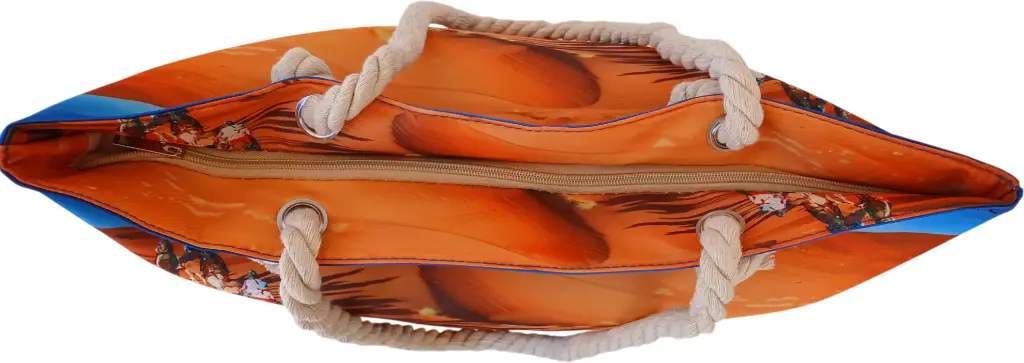 Sac de plage épaulière corde souple (Chapeau lunette Bahamas)