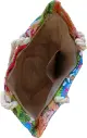 Sac de plage épaulière corde souple (Plumes roses et bleus) (copie)