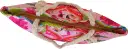 Sac de plage épaulière corde souple (Plumes roses et bleus) (copie)