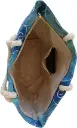 Sac de plage épaulière corde souple (Plumes roses et bleus) (copie)