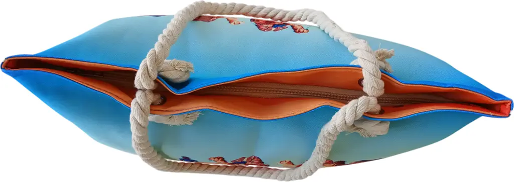 Sac de plage épaulière corde souple (Chapeau lunette Bahamas)