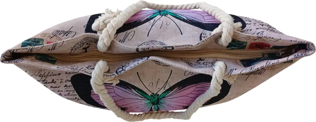 Sac de plage épaulière corde souple (Chapeau lunette Bahamas)