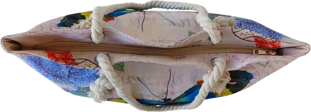 Sac de plage épaulière corde souple (Chapeau lunette Bahamas)