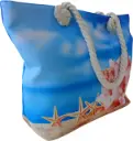 Sac de plage épaulière corde souple (Chapeau lunette Bahamas)