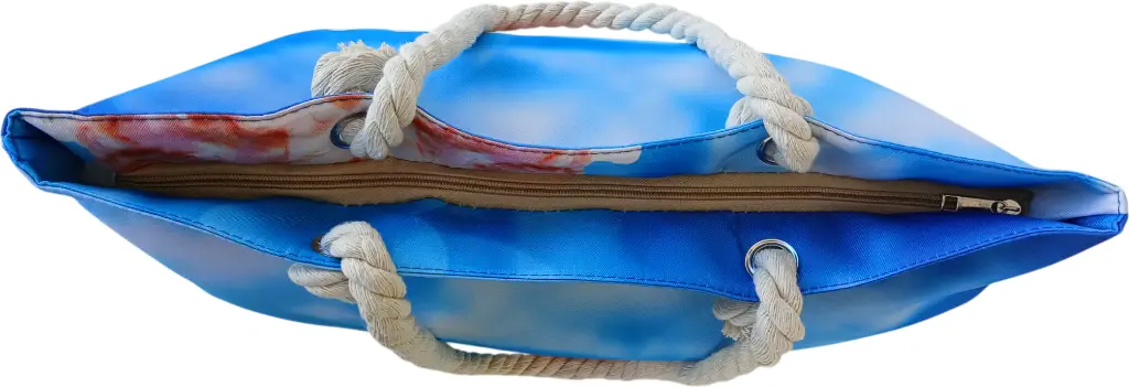 Sac de plage épaulière corde souple (Chapeau lunette Bahamas)