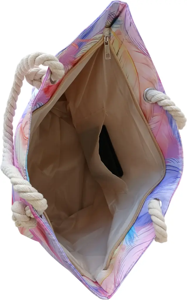Sac de plage épaulière corde souple (Chapeau lunette Bahamas)