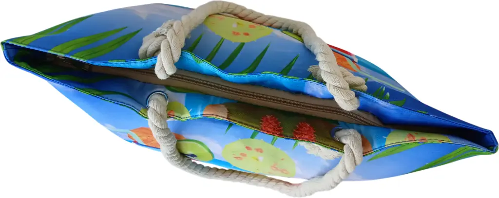 Sac de plage épaulière corde souple (Chapeau lunette Bahamas)