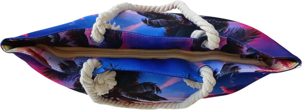 Sac de plage épaulière corde souple (Chapeau lunette Bahamas)