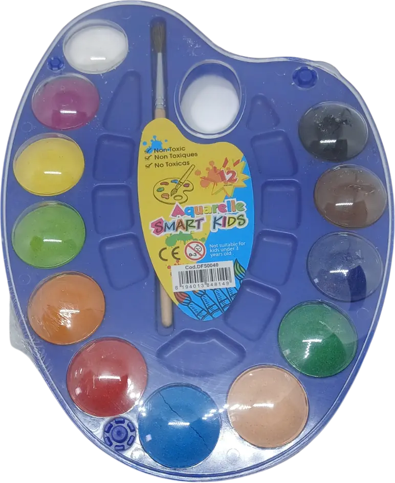 Aquarelle de 12 couleur SMART KIDS