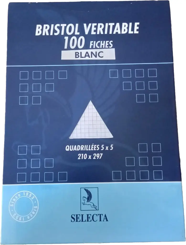 Fiche bristol Selecta