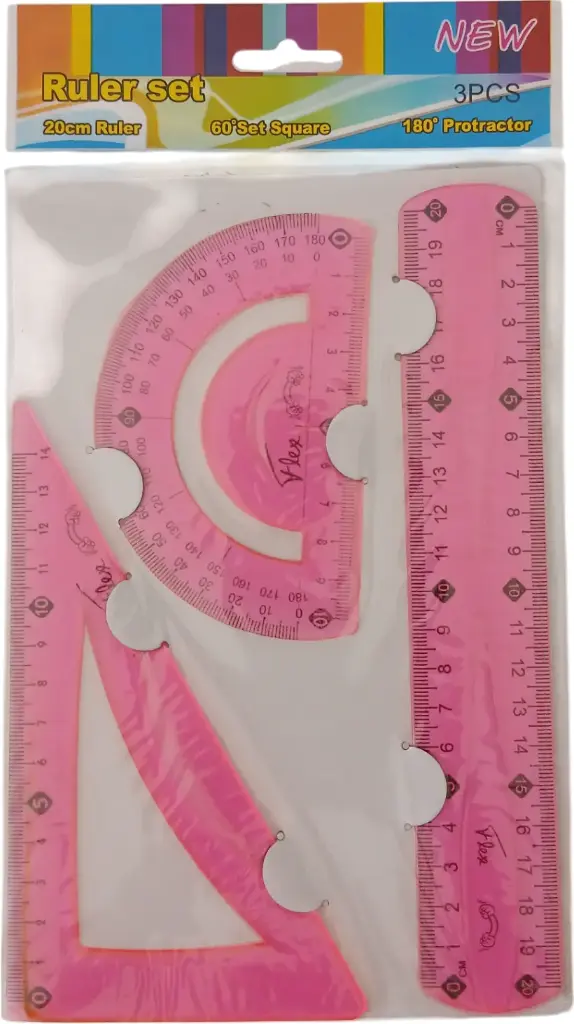 Pochette géométrique flexible