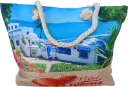 Sac de plage épaulière corde souple (I love Tunisia : Sidi-Bou Saiid 1)