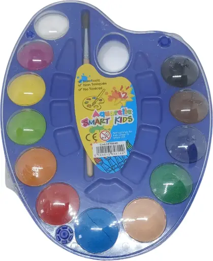 [FS449] Aquarelle de 12 couleur SMART KIDS