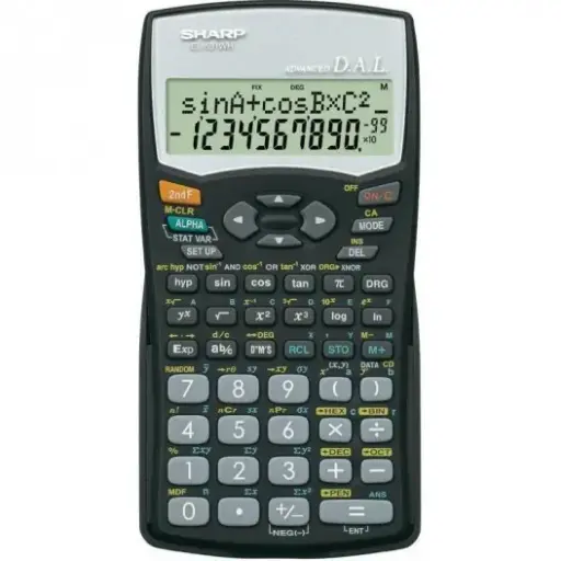 [SHARP : EL-531WH-BK] Calculatrice scientifique (EL-531WH-BK) SHARP