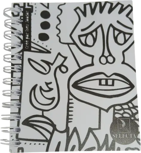 [CA218] Carnet Wireo 160P 8,5x10,5 SELECTA