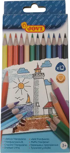 [JOVI :] Crayon couleur [12 crayons] JOVI