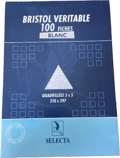 [RA11] Fiche bristol Selecta
