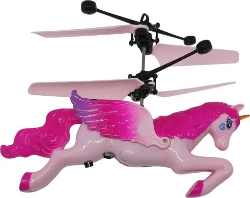 Cheval à corne volant